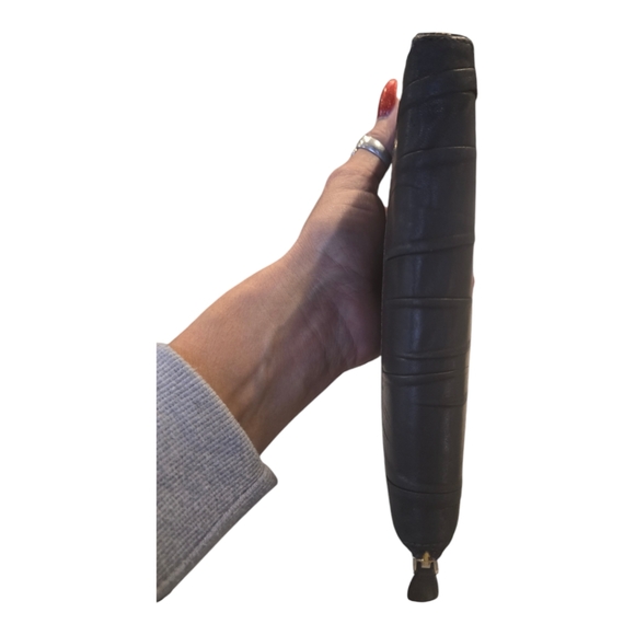 Authentic Preowned Prada Zip Around Wallet EUC black leather extremely soft - Picture 11 of 12